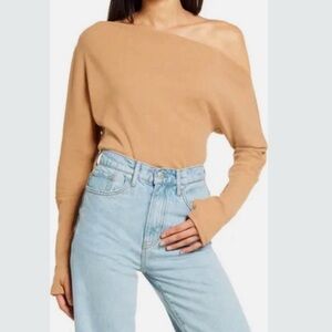 FREE PEOPLE WE THE FREE FUJI THERMAL SHIRT TOP BLOUSE SIZE S MSRP $68.00 NWT